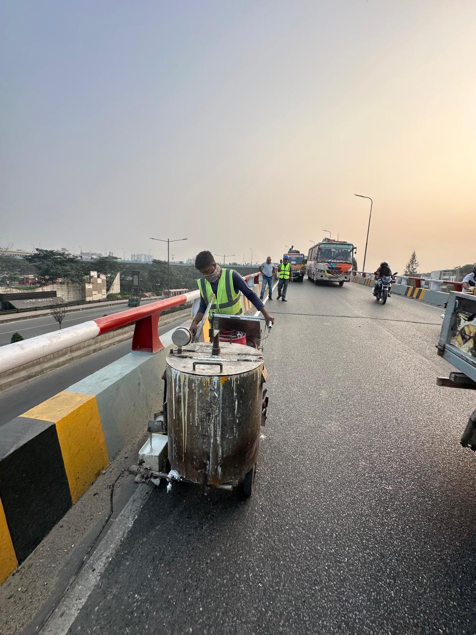 Equipment: Matching for thermoplastic Road Marking - Asad Enterprise